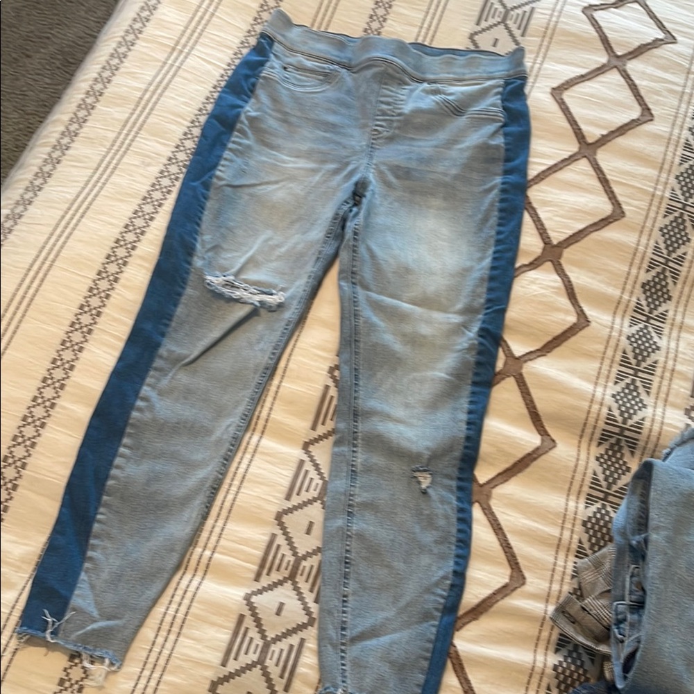 SPANX Shapewear Blue Jeggings!
